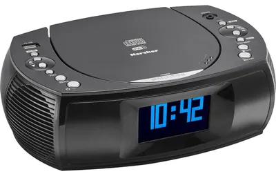 Produktbild von Karcher UR 1309D Uhrenradio, MP3-Wiedergabe, USB, DAB+