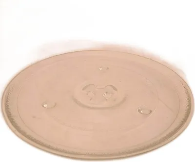 Image de GC GLOBALCOMMERCE Plateau tournant micro-ondes verre 27P 27 cm Préparation des aliments Plateau en verre pour micro-ondes