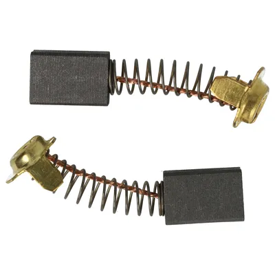 Produktbild von vhbw 2x Kohlebürste 17 x 11 x 7 mm Ersatz für Hitachi / Hikoki 999073, 999-056 für Handkreissäge, Meißelhammer + Feder, Dunkelgrau