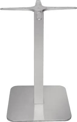 Produktbild von Bolero quadratischer Tischfuß Edelstahl 68cm hoch