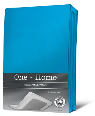 Produktbild von Jersey Spannbettlaken Spannbetttuch Baumwolle 90x200 140x200 180x200 & Topper..., Größe:180 - 200 x 200 cm, Farbe:Türkis