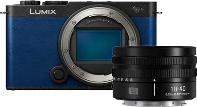 Produktbild von Panasonic Lumix Dc-S9N-A (Body + R1840) (Classical Blue)
