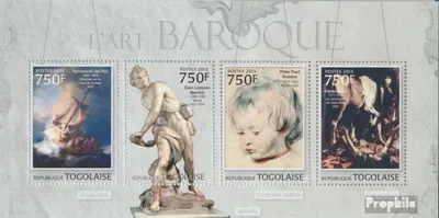 Produktbild von Briefmarken Togo 2013 Mi 4716-4719 Kleinbogen (kompl. Ausgabe) postfrisch Barocke Kunst