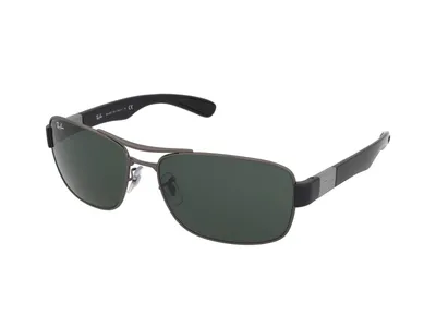 Obrázek produktu pro Ray-Ban RB3522, Dospělý, Uni, Čtverec, Nepolarizovaná skla, Kov, Zelená