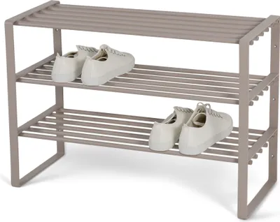 Produktbild von Flurregal Schuhregal REX SR 2 in Silky Taupe mit 3 Ablagen von Spinder