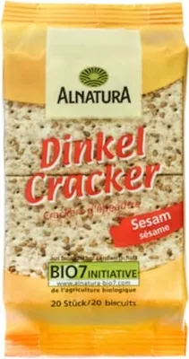 Produktbild von ALNATURA Dinkel Cracker Sesam 100,0 g
