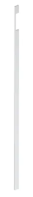Obrázok produktu pre Rujzdesign šatníková nábytková úchytka 525.27 - povrch: hliník eloxovaný, dĺžka: 1100 mm, rozteč: 2 x 400 mm / 128 mm