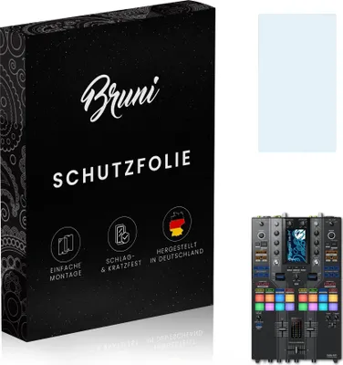 Produktbild von Bruni Basics-Clear 2x Schutzfolie kompatibel mit Pioneer DJM-S11 Folie