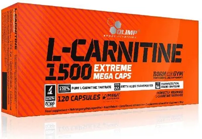 Image de Olimp L-Carnitine 1500 Extreme Mega Caps - 120 gélules