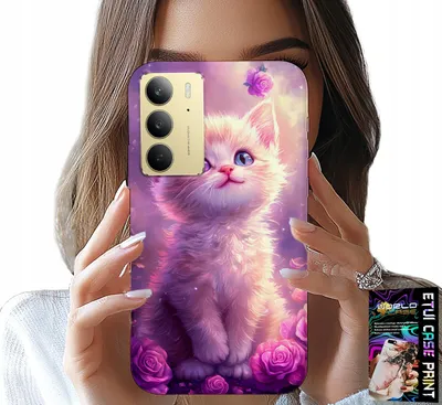 Image de Étui pour Realme C75 - Adorable chaton, chat, motifs avec des animaux