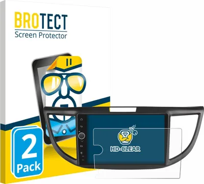 Produktbild von 2x Für Joying Car Radio 9" Schutzfolie BROTECT Displayschutz Display Schutz Folie Klar Transparent