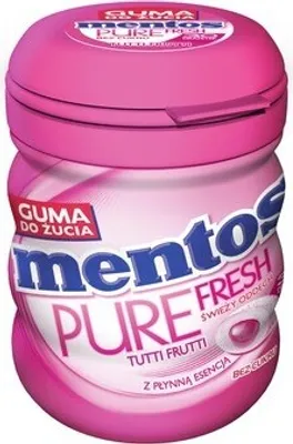 Produktbild von Mentos Pure Fresh Tutti Frutti Butte 60G