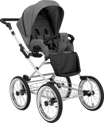 Image de Kunert Romantic 3 en 1 poussette avec siège auto Cosmo et fonctions multiples en gris