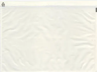 Produktbild von UNIPACK Begleitpapiertasche C4, ohne Druck, transparent