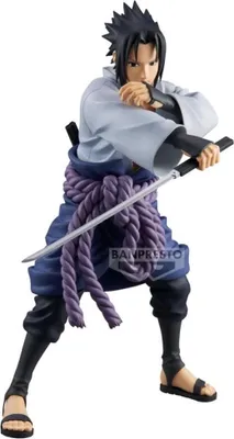 Zdjęcie produktu dla Banpresto Naruto Shippuden Grandista Uchiha Sasuke figurka 24 cm jeden rozmiar