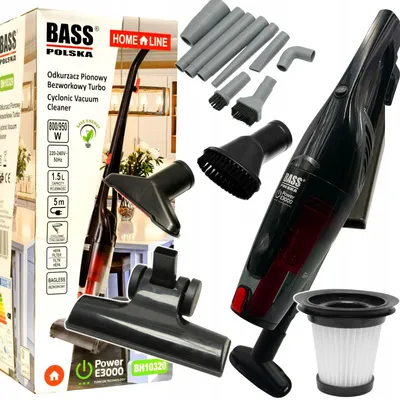 Produktbild von 2-in-1-Staubsauger, beutellos, Zyklontechnologie, Turbobürste, HEPA-Filter, 800/950 W