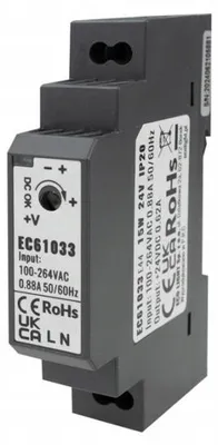 Image de Bloc d'alimentation PREMIUM 24 V 15 W DC pour montage sur rail DIN