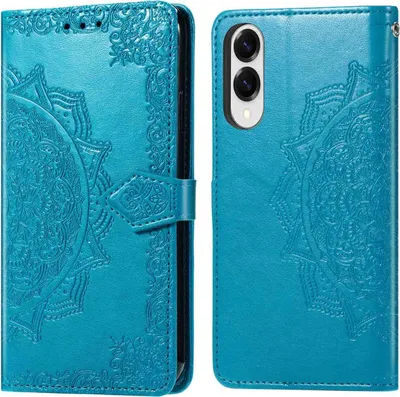 Zdjęcie produktu dla imoshion Mandala Bookcase dla Samsung Galaxy A17 (5G) / (4G) – turkusowy