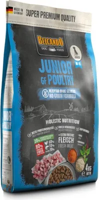Obrázok produktu pre Belcando Junior GF Poultry - Hydinové 4 kg