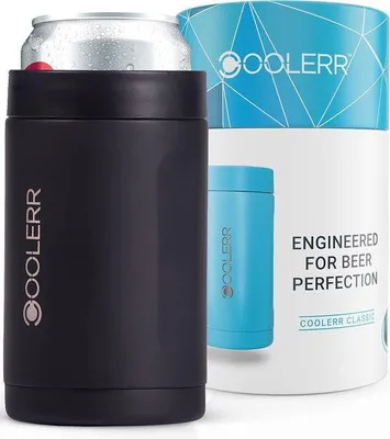 Immagine prodotto di Frigorifero portatile per birra e bevande | Bottiglie di birra da 330 ml e 440 ml | Lattine di birra da 330 ml | Idea regalo per uomo | Frigorifero portatile per bevande