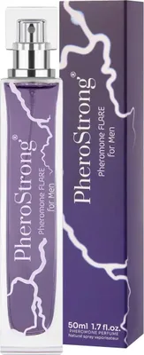 Produktbild von PheroStrong Pheromone Flare für Männer - Steigern Sie Ihr Selbstbewusstsein und Ihre Anziehungskraft.