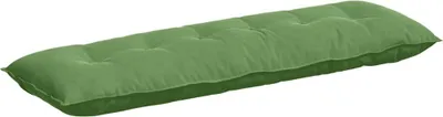 Zdjęcie produktu dla vidaXL Poduszka na plecy jasnozielona 160 x 50 cm tkanina sztruksowa