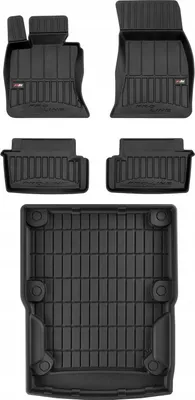 Produktbild von 3D SET Fußmatten und Kofferraummatte BMW 4 F33 Carbrio 2013-2020