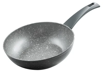 Produktbild von Zanetti Durapietra Induction Wok-Pfanne, 24 cm, Wok-Pfanne, antihaftbeschichtet,