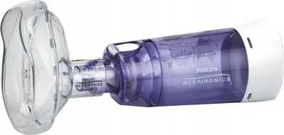 Produktbild von Philips Optichamber Diamond Inhalationskammer Mit Mittlerer Maske 1-5 Jahre Alt