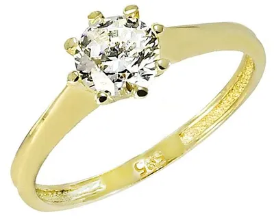 Produktbild von Ring aus Gold mit Zirkonium, Modell Glare591, Ringgröße 52, Höhe 22 mm, Breite 19 mm, Tiefe 6 mm