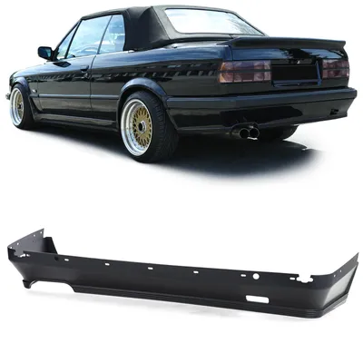 Produktbild von Heck Spoiler Stoßstange Sport Optik Typ 1 passend für BMW E30 Facelift 85-94