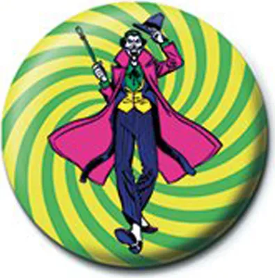 Obrázek produktu pro Joker, The - Odznak s knoflíkem - Swirl