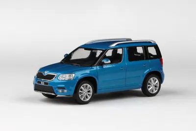 Zdjęcie produktu dla Skoda Yeti FL (2013) Blue Ocean Metallic ABREX 1:43
