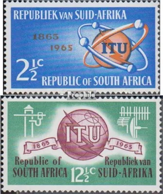 Produktbild von Briefmarken Südafrika 1965 Mi 344-345 (kompl.Ausg.) gestempelt Fernmeldeunion