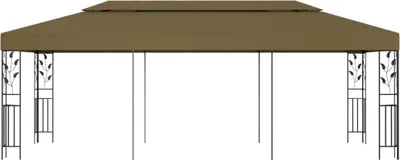 Obrázok produktu pre vidaXL altánok 6x3 m Taupe 180 g/m²