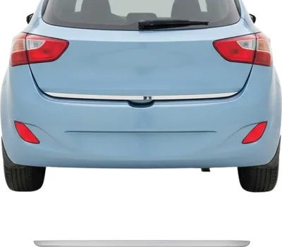 Image de Garniture de Hayon Coffre pour Hyundai i30 2011-2015 acier inox