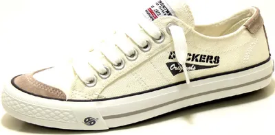 Produktbild von Dockers Slipper bequem in weiss/weiss kombi, Gr. 47