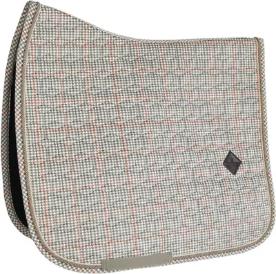 Produktbild von Kentucky Horsewear Dressurschabracke Pied-De-Poule Beige Full