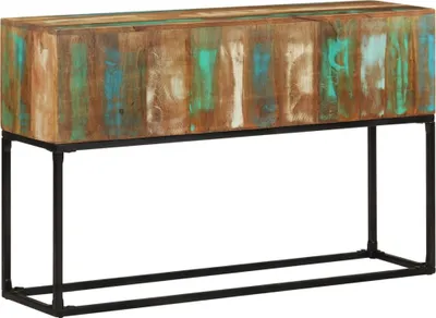Produktbild von Konsolentisch 120x30x75 cm Altholz Massiv
