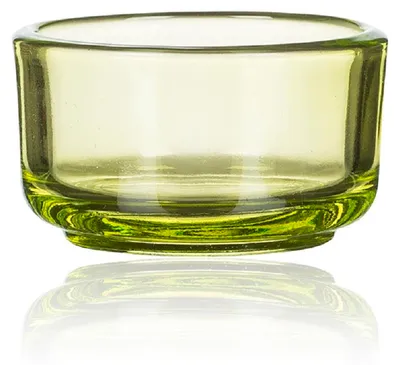 Produktbild von SANDRA RICH, "BASIC" Teelichtglas, 6er Set, 5cm x 3cm. LIGHT GREEN