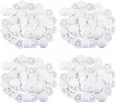 Zdjęcie produktu dla Zestaw 200 zaślepek do otworów – białe, 11,5 mm