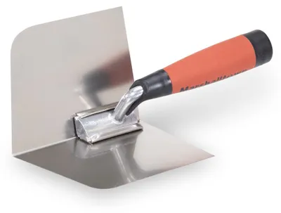 Produktbild von Marshalltown Radius Inneneckkelle - Durasoft Griff Edelstahl 102x127