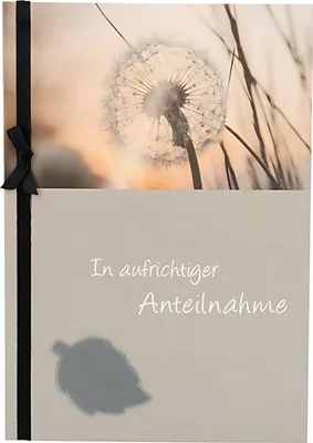 Produktbild von Depesche Trauerkarten Sortierung : In aufrichtiger Anteilname Trauerkarten Sortierung : In aufrichtiger Anteilname