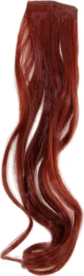 Produktbild von WIG ME UP 2 Clips Strähne wellig Rot YZF-P2C18-35