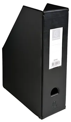 Image de Exacompta range-revue PVC 2mm dos 100mm noir