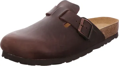Produktbild von Rohde Herren Clog Pantolette Leder Schnalle bequem Grado 6698, Größe:41 EU, Farbe:Braun