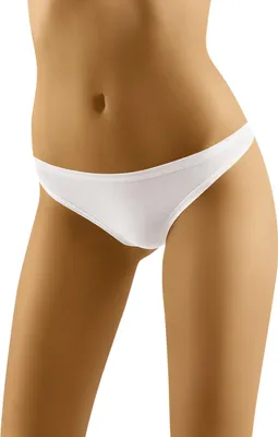 Obrázek produktu pro Kalhotky Wol-Bar Soft Simple white M Tanga