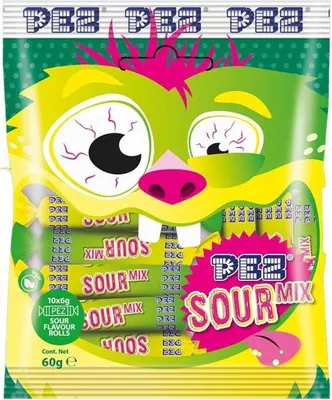 Produktbild von PEZ Sour Mix Rolls 10er