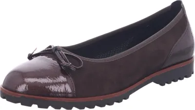 Image de Gabor 74.100 Ballerines - Chaussures basses pour dames - Slipper marron Élégant NEU