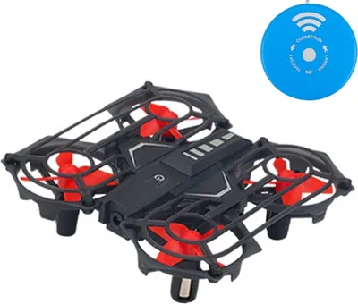 Productafbeelding van RH817A Infrarood-afstandsbediening, 4-assige quadcopter, slim speelgoed, met hoogtebehoud en LED-verlichting (zwart)